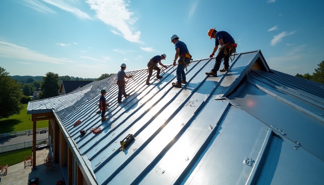 Hurricane-Rated Metal Roof completed by SolidBuild Contractors.